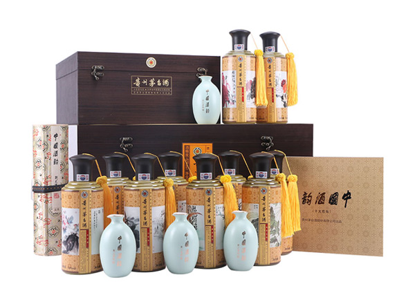 回收茅台·十大花鸟酒