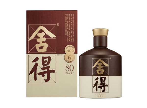 舍得酒回收品味·舍得（建厂80周年纪念版）