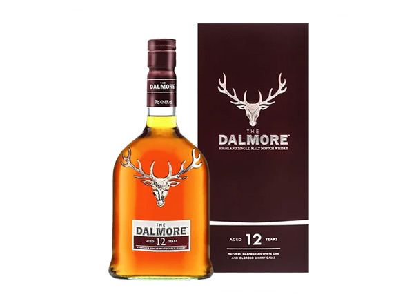 大摩威士忌回收雪茄雪莉桶大摩12年达摩Dalmore帝摩达尔摩苏格兰威士忌洋酒