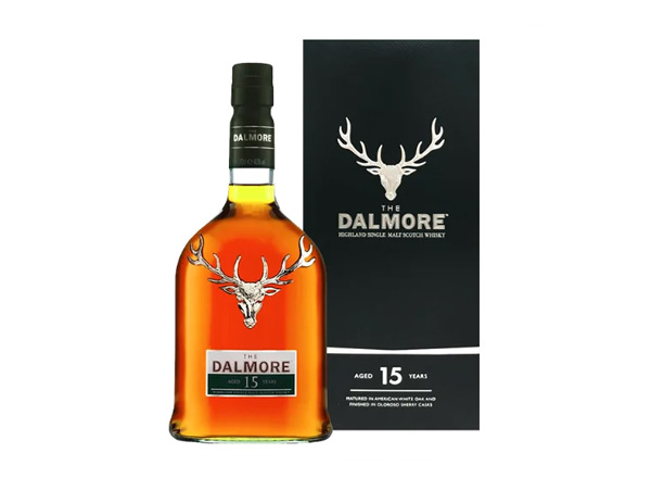 回收大摩威士忌15年铁盒Dalmore达摩帝摩雪莉桶亚历山大苏格兰威士忌洋酒