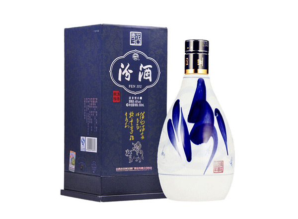 回收青花汾酒30年杏花村汾30三十年汾酒青花瓷