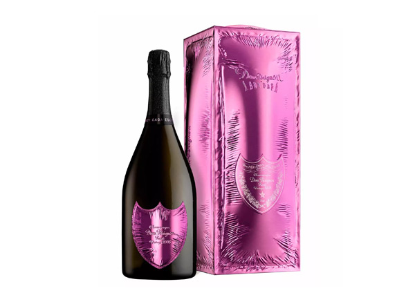 香槟酒回收香槟王唐培里侬Dom Perignon Lady Gaga 粉红桃红香槟限量发光版礼盒香槟起泡酒