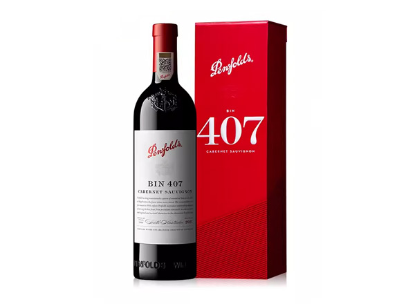 回收奔富407红酒Penfolds干红BIN407红葡萄酒