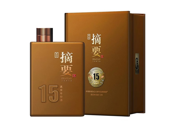 摘要15年回收摘要酒真实年份酒15年十五年金沙摘要盒装