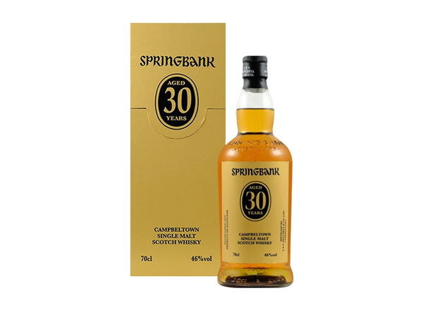 Springbank回收云顶30年威士忌苏格兰坎贝尔镇单一麦芽威士忌洋酒700ml礼盒