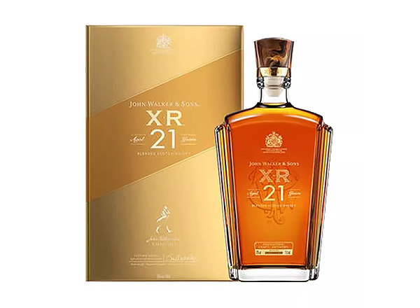 Johnnie Walker尊尼获加XR21年回收尊尼获加威士忌约翰走路洋酒750ml礼盒