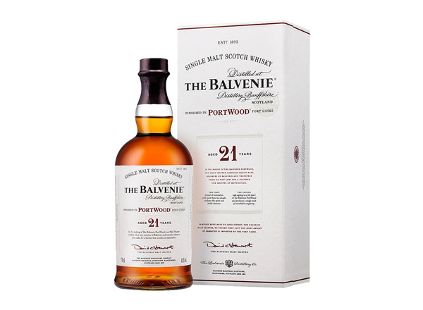 回收百富威士忌21年波特桶陈酿The Balvenie Portwood Single百富洋酒收购