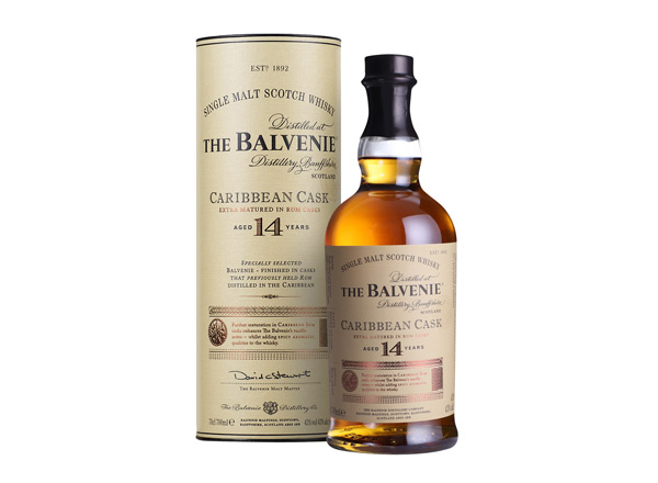 百富14年回收百富威士忌加勒比桶陈酿The Balvenie Caribbean Cask洋酒上门收购