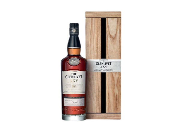 格兰威特威士忌回收格兰威特25年陈酿威士忌The Glenlivet XXV洋酒上门收购