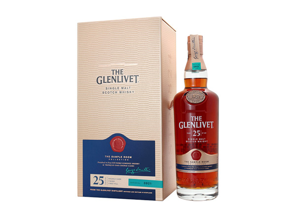 The Glenlivet回收格兰威特25年苏格兰单一麦芽威士忌陈酿风味创造系列