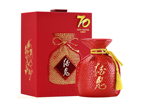回收酒鬼酒红坛70纪念酒1949-2019年收藏酒54度700ml上门收购行情价格