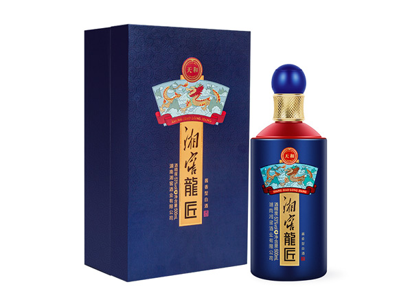 回收湘窖龍匠天和酱香型53度白酒上门收购湘窖酒龙匠天和礼盒装