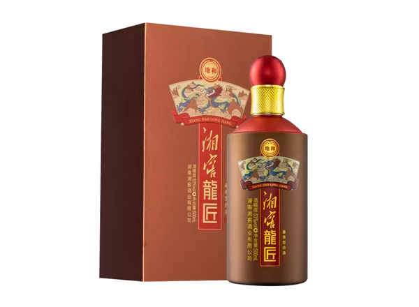 湘窖龍匠地和回收湘窖酒龙匠酱香型53度500ml礼盒装
