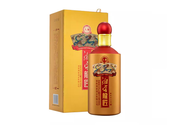回收湘窖龍匠人和酱香型白酒53度500ml礼盒湘窖酒龙匠人和收购