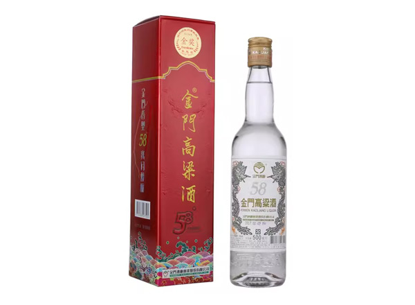 上门收购金门高粱酒白金龙老酒回收金酒58度500ml