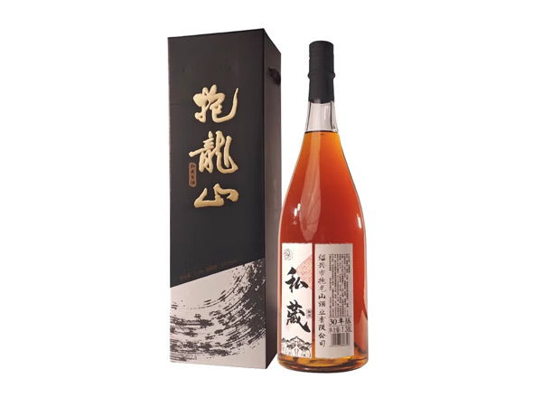 抱龙山黄酒回收抱龙山私藏30年陈酿1.38L礼盒装绍兴花雕酒