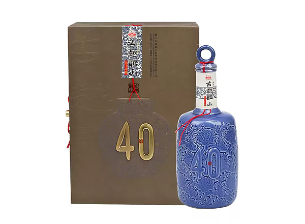 古越龙山40年黄酒回收古越龙山四十年陈酿花雕酒