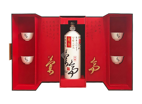 会稽山黄酒回收大师兰亭三十年陈酿1L商务版礼盒装