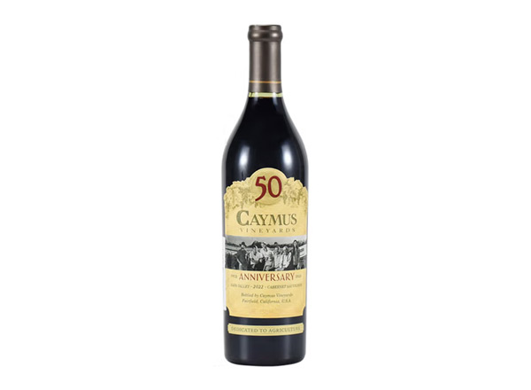 南阳Caymus Vineyards回收佳慕酒庄50周年纪念款赤霞珠干红葡萄酒