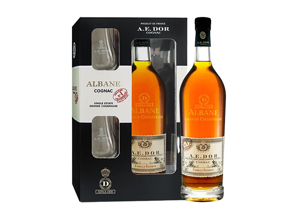 广东艾舵埃贝尔1号回收干邑白兰地洋酒A.E.DOR ALBANE N°1