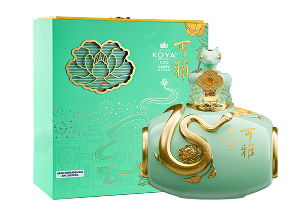泉州回收张裕可雅桶藏XXO乙巳蛇年纪念版白兰地洋酒