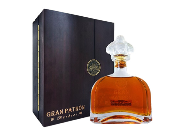 齐齐哈尔培恩波尔多陈酿金樽龙舌兰酒回收Patron Gran Burdeos Anejo