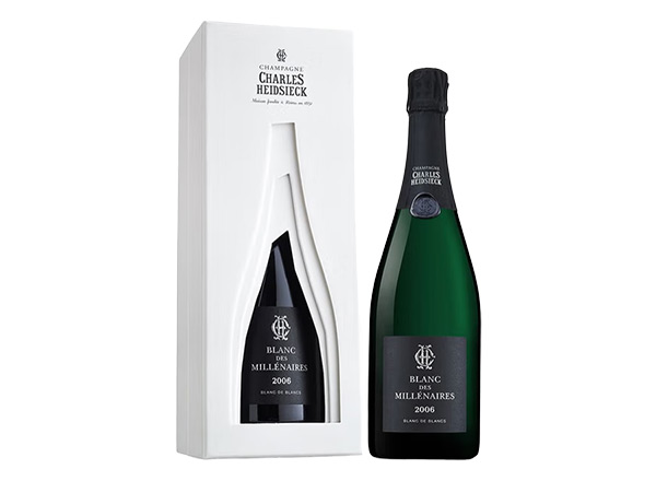 回收哈雪千禧白中白香槟酒Champagne Charles Heidsieck Blanc des Millénaires