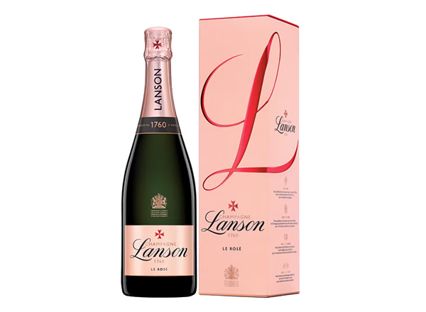 泉州兰颂桃红天然型香槟回收岚颂香槟Lanson Le Rose Label  Brut