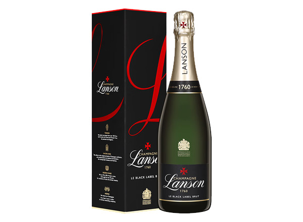 辽宁回收兰颂黑牌天然型香槟Lanson Le Black Label Brut