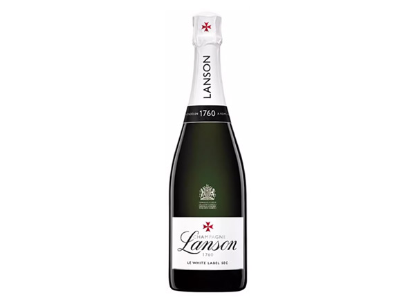 丹东回收兰颂白牌干型香槟Lanson Le White Label Sec Brut Champagne