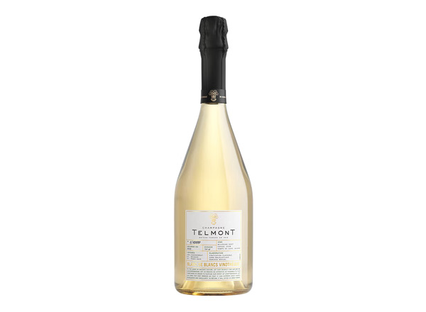 长春回收玳慕白中白年份香槟Telmont Blanc de Blancs Vintage