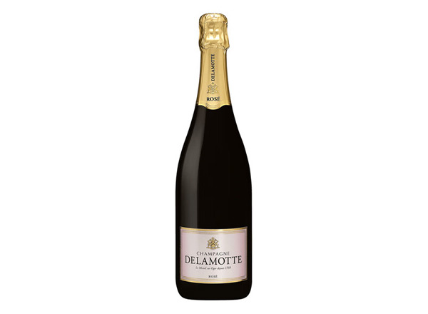 烟台德乐梦极干型桃红香槟回收Champagne Delamotte Brut Rosé