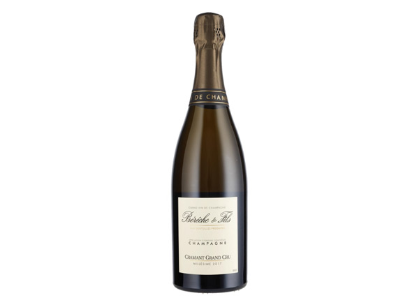 中山回收贝海诗卡拉蒙特级园年份香槟Bérêche et Fils Cramant Grand Cru Vintage