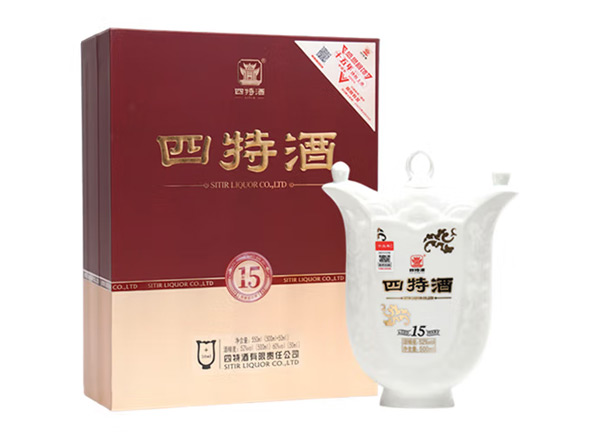 北京四特酒十五年陈酿回收新款四特15年特香型白酒52度