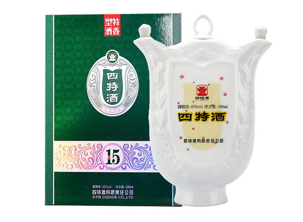 荆州四特酒15年回收老款四特十五年陈酿45度