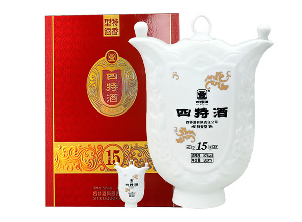 江西四特酒15年回收老包装四特十五年陈酿52度