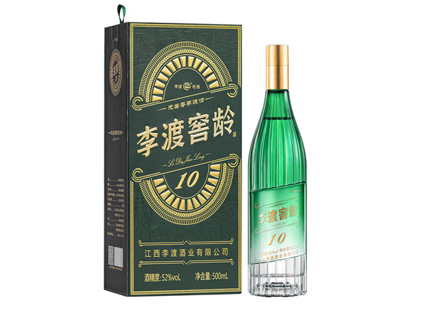 回收李渡窖龄10年元窖香型高粱白酒52度