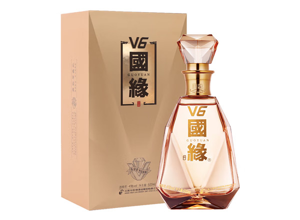 杭州今世缘酒回收国缘V6幽雅醇厚型白酒49度