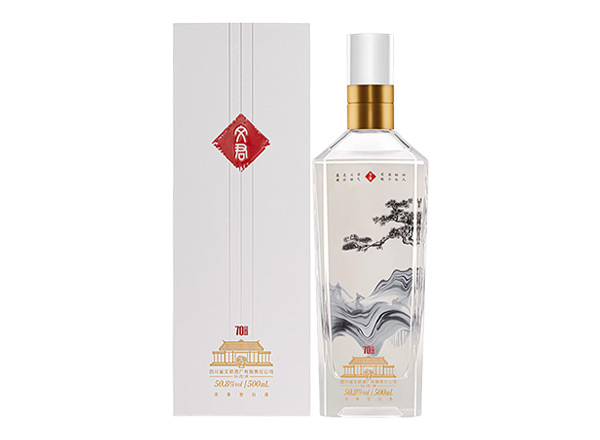 泸州回收文君70周年纪念酒50.8度浓香型白酒