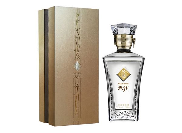 曲靖文君酒回收文君天弦52度浓香型500ml