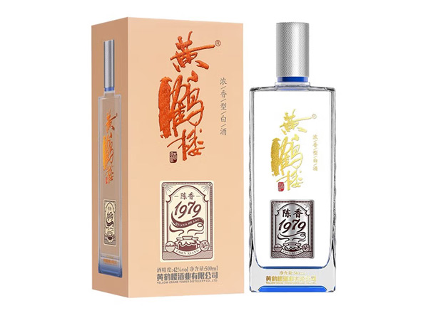 黄鹤楼酒陈香1979回收浓香型白酒42度500ml