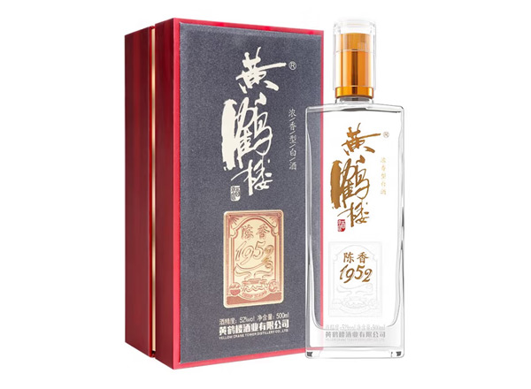 回收黄鹤楼酒陈香1952浓香型白酒52度500ml