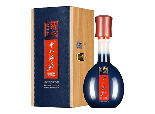 大足衡水老白干十八酒坊甲等20年回收老白干香型白酒39度480ml