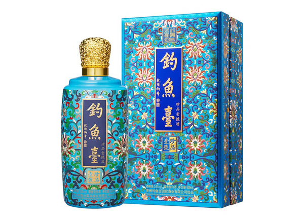 附近钓鱼台酒回收珍品一号珐琅彩酱香型白酒53度500ml