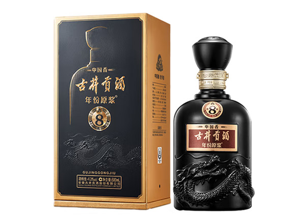 惠州回收古井贡酒古8中国香浓香型白酒38/42/50度500ml