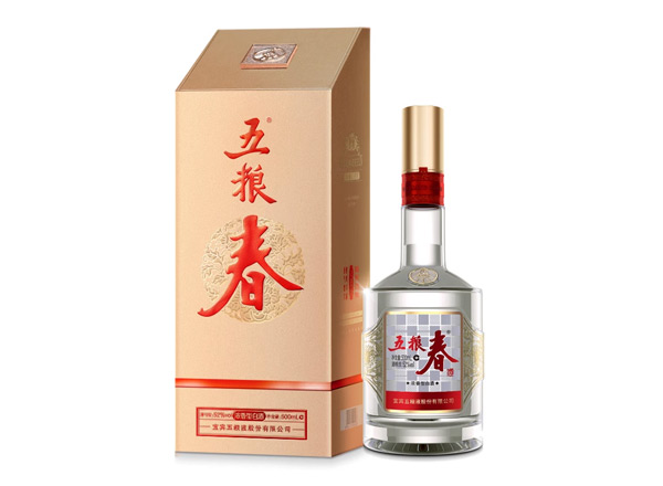 达州五粮春回收第一二代/青萃版浓香型白酒45度/52度500ml