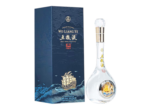 湛江五粮液祝君一帆风顺精品回收浓香型白酒52度500ml