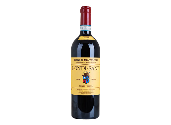 沧州碧安帝山迪酒庄副牌回收布鲁奈罗干红葡萄酒Biondi Santi Rosso di Montalcino DOC