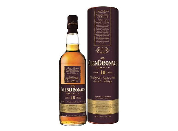 格兰多纳10年单一麦芽威士忌回收Glendronach Aged 10 Years Highland Single Malt Scotch Whisky