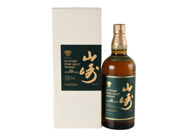 四川回收山崎10年绿标单一麦芽日本威士忌The Yamazaki Aged 10 Years Green Label Pure Malt Whisky